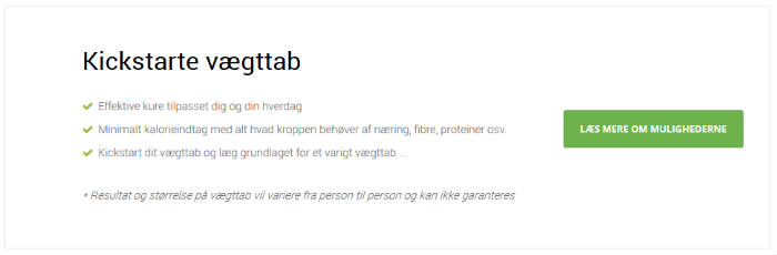 Opnå det sunde vægttab om ugen