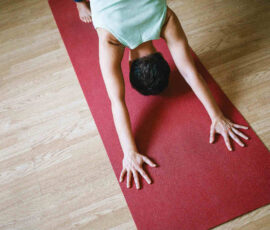 Yoga et kvarter om dagen