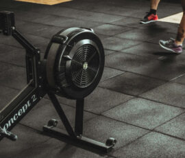 Concept 2 Model D romaskine test