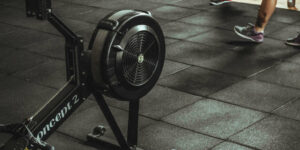 Concept 2 Model D romaskine test