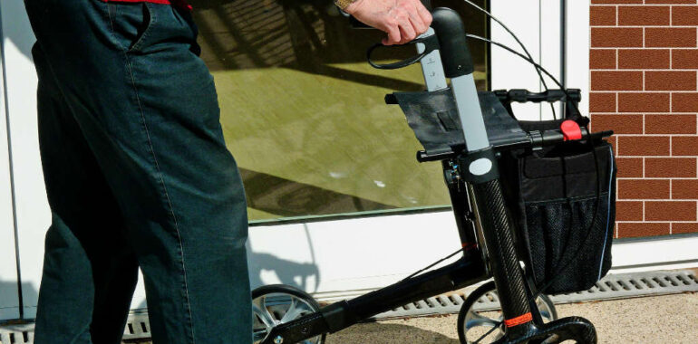 Brug denne indendørs rollator test